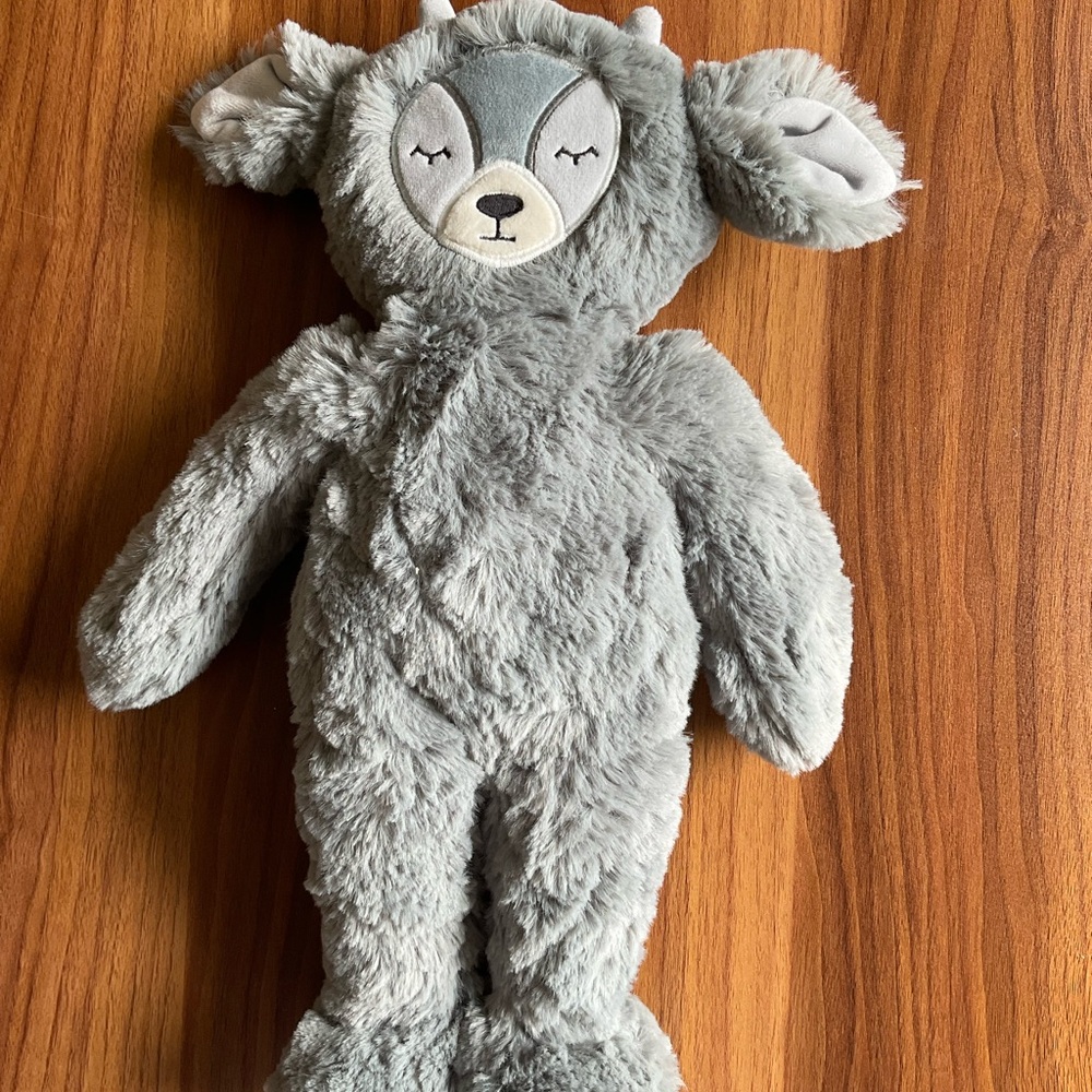 Slumberkins Gray Goat Ibex Kin Plush